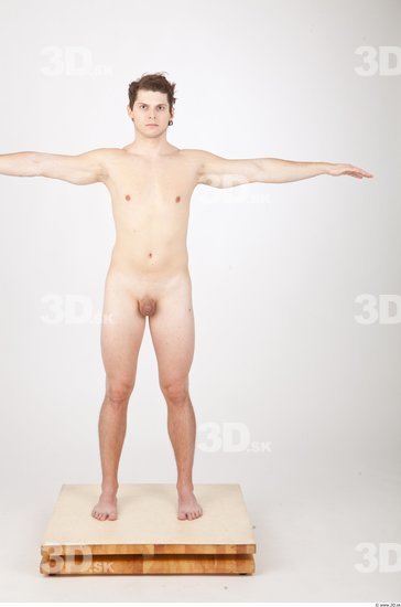 Whole Body Man T poses Nude Studio photo references