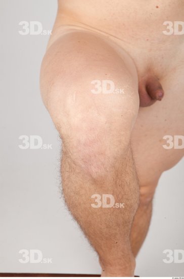 Knee Man Nude Studio photo references