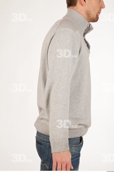 Arm Man Casual Sweater Studio photo references