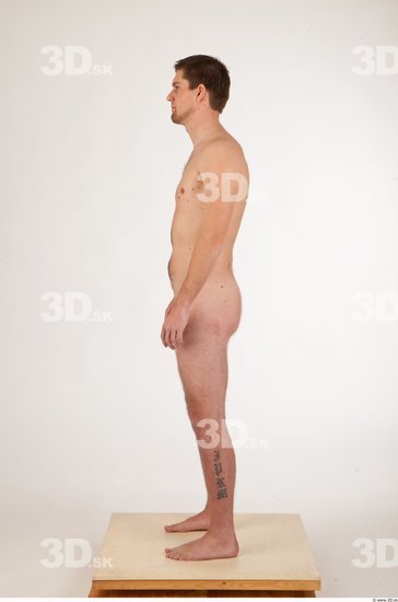 Whole Body Man Animation references Nude Studio photo references