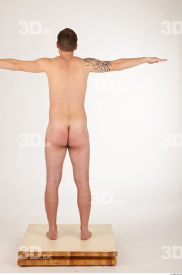 Whole Body Man T poses Nude Studio photo references