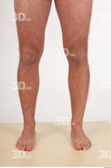 Calf Man Nude Studio photo references