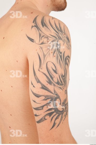 Skin Man Tattoo Nude Studio photo references