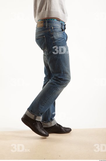 Leg Man Animation references White Formal Jeans Average Bearded