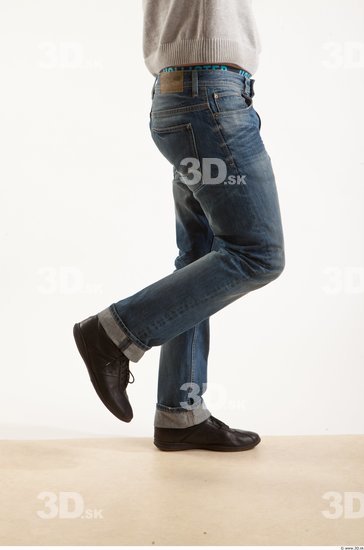 Leg Man Animation references White Formal Jeans Average Bearded