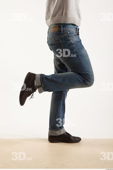 Leg Man Animation references White Formal Jeans Average Bearded