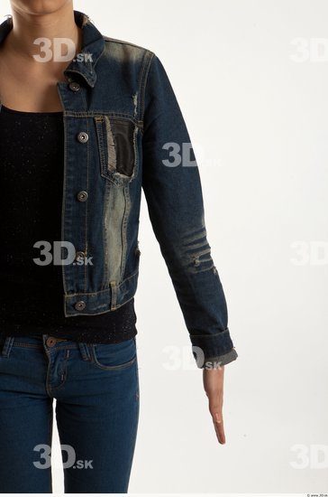 Arm Woman Animation references White Casual Jacket Slim