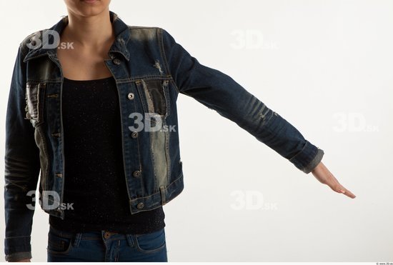 Arm Woman Animation references White Casual Jacket Slim