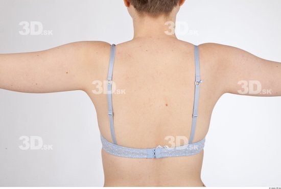 Back Woman Underwear Bra Average Studio photo references