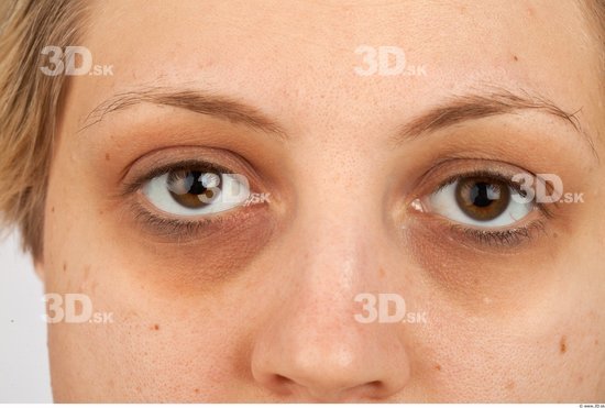 Eye Woman Average Studio photo references