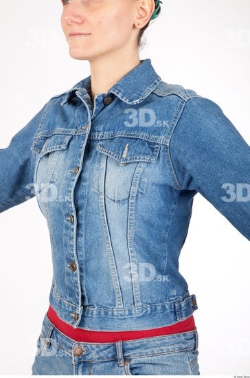 Upper Body Casual Jacket Average Studio photo references