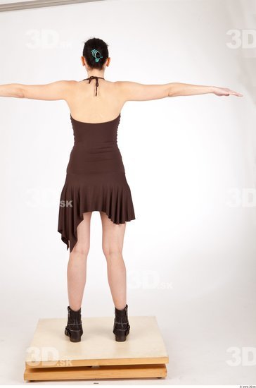 Whole Body T poses Formal Dress Average Studio photo references