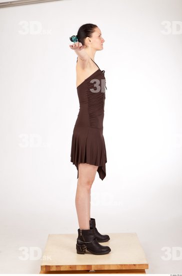 Whole Body T poses Formal Dress Average Studio photo references