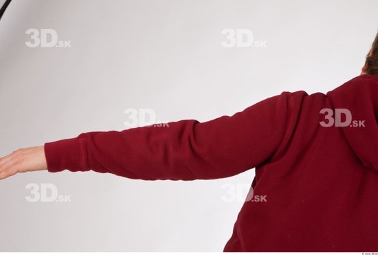 Arm Man Casual Sweater Athletic Studio photo references