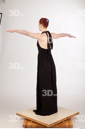 Whole Body T poses Casual Dress Studio photo references