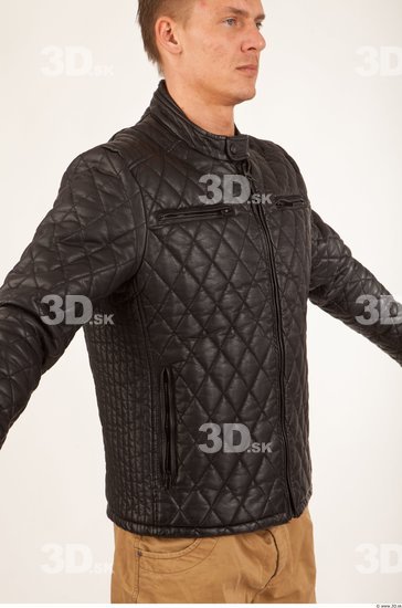 Upper Body Casual Jacket Athletic Studio photo references