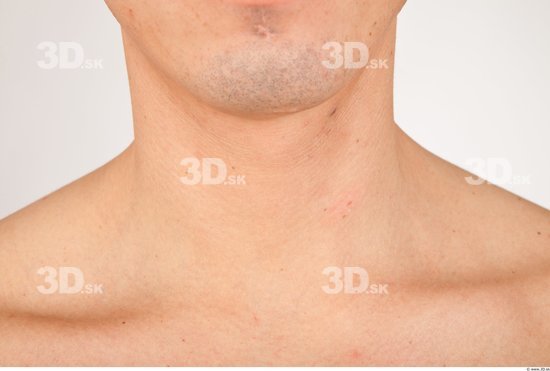 Neck Man Nude Athletic Studio photo references