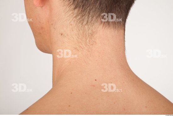 Neck Man Nude Athletic Studio photo references