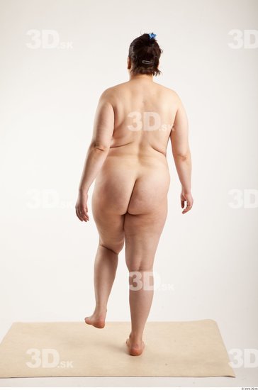 Whole Body Woman Animation references White Nude Overweight