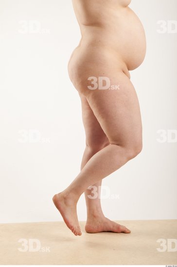 Leg Woman Animation references White Nude Overweight