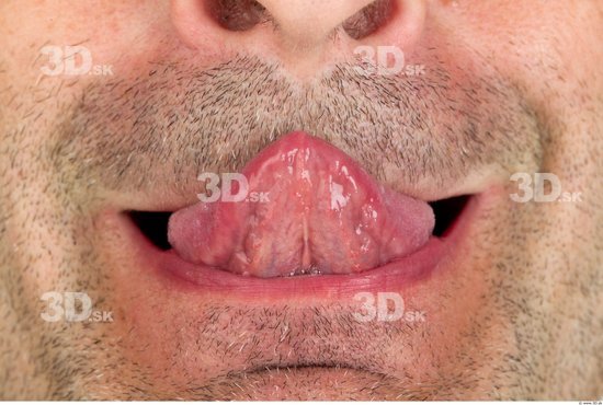 Tongue Man Average Studio photo references