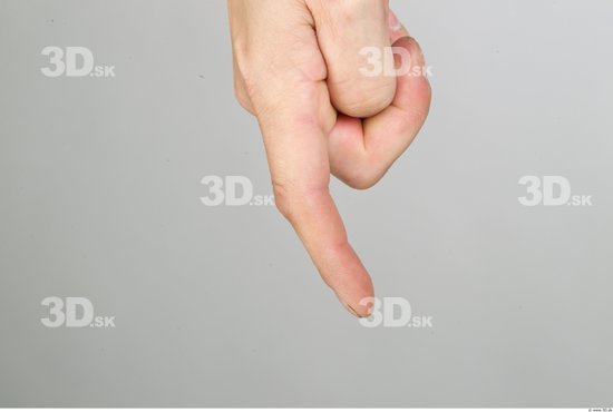 Fingers Man Average Studio photo references