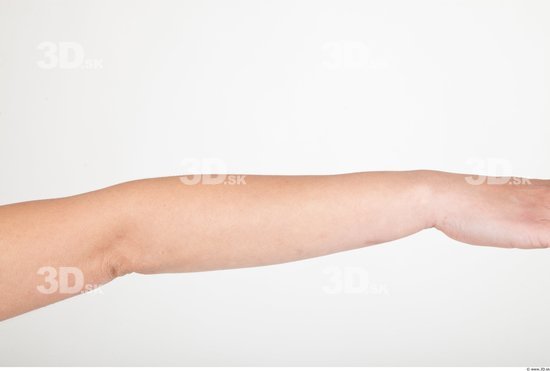 Forearm Woman Nude Slim Studio photo references