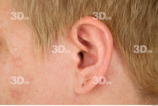 Ear Woman Average Studio photo references