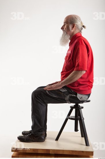 Whole Body Man Artistic poses White Casual Average Bearded