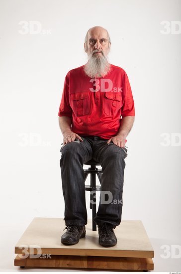 Whole Body Man Artistic poses White Casual Average Bearded