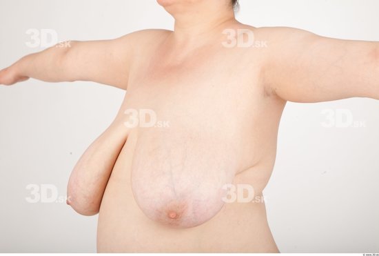 Breast Woman Nude Chubby Studio photo references