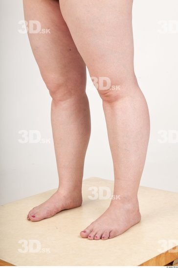 Calf Woman Nude Chubby Studio photo references