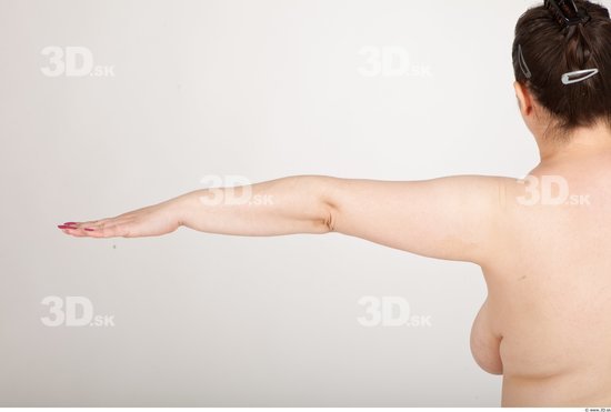 Arm Woman Nude Chubby Studio photo references