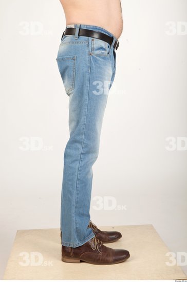 Leg Man Casual Jeans Average Studio photo references