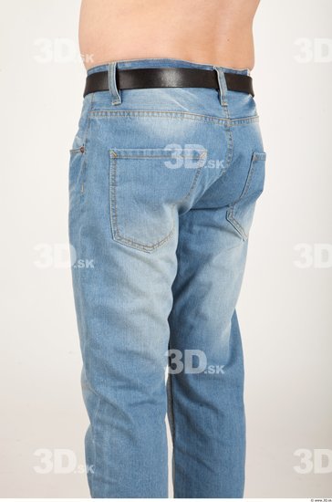 Thigh Man Casual Jeans Average Studio photo references