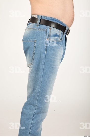 Thigh Man Casual Jeans Average Studio photo references