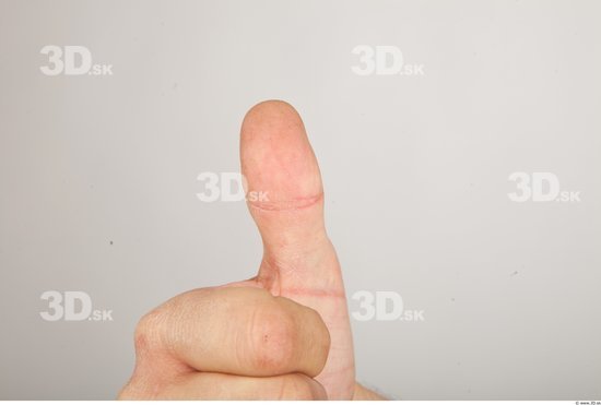 Fingers Man Average Studio photo references