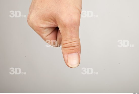 Fingers Man Average Studio photo references