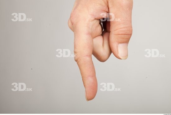 Fingers Man Average Studio photo references