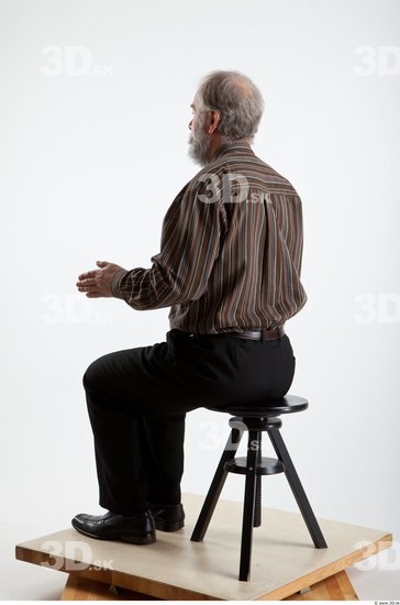 Whole Body Man Artistic poses White Casual Average Bearded