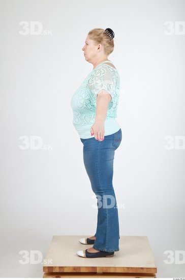 Whole Body Woman Animation references Casual Average Studio photo references