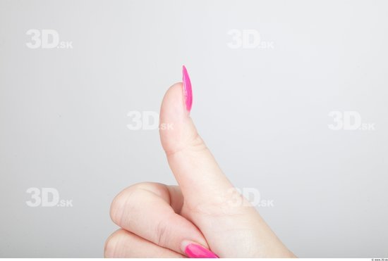 Fingers Woman Average Studio photo references