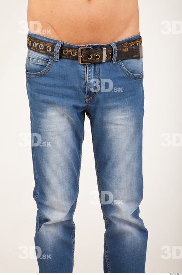 Thigh Man Casual Jeans Average Studio photo references