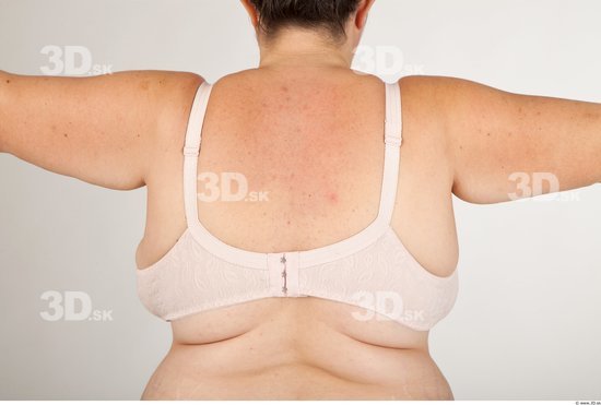 Back Breast Woman Underwear Bra Muscular Overweight Studio photo references