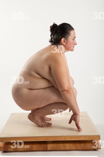 Whole Body Woman Nude Studio photo references