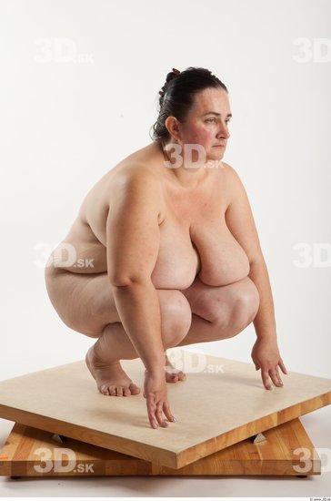 Whole Body Woman Nude Studio photo references