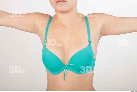 Breast Woman Asian Underwear Bra Slim Studio photo references