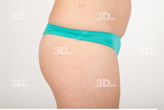 Bottom Woman Asian Underwear Slim Panties Studio photo references