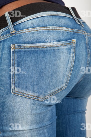Woman Casual Jeans Average Studio photo references