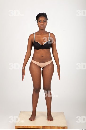 Whole Body Woman Animation references Underwear Average Studio photo references